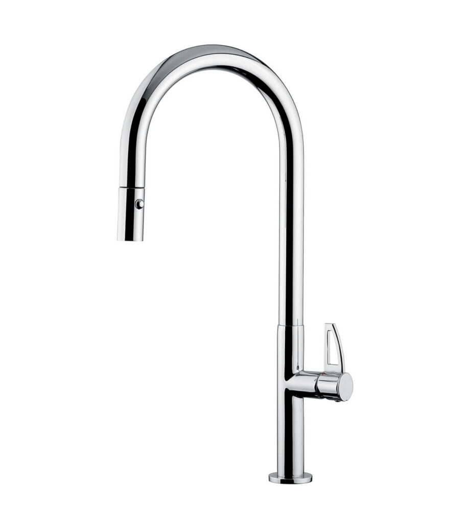 Kitchen mixer Emmevi Ade 78067 with pull-out spray, chrome, holed lever Kitchen mixer Emmevi Ade 78067 with pull-out spray – 2