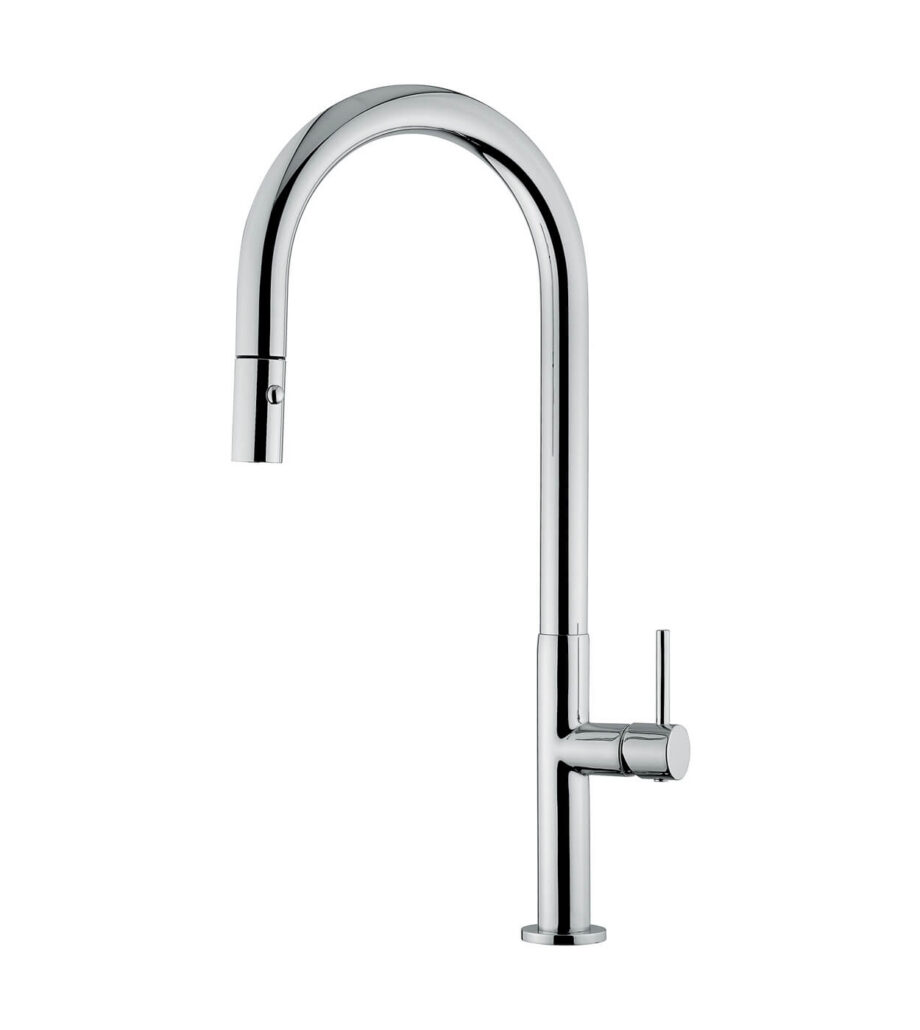 Kitchen mixer Emmevi Ade 78067P with pull-out spray, chrome Kitchen mixer Emmevi Ade 78067P with pull-out spray