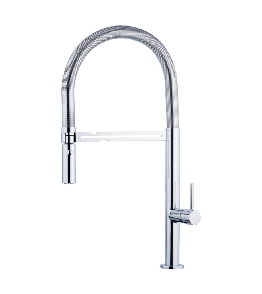 Kitchen mixer Emmevi Ade 78110P with pull-out spray, chrome Kitchen mixer Emmevi Ade 78110P with pull-out spray
