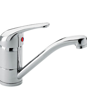 Kitchen mixer Emmevi Ambra 9007CC with short swivel spout