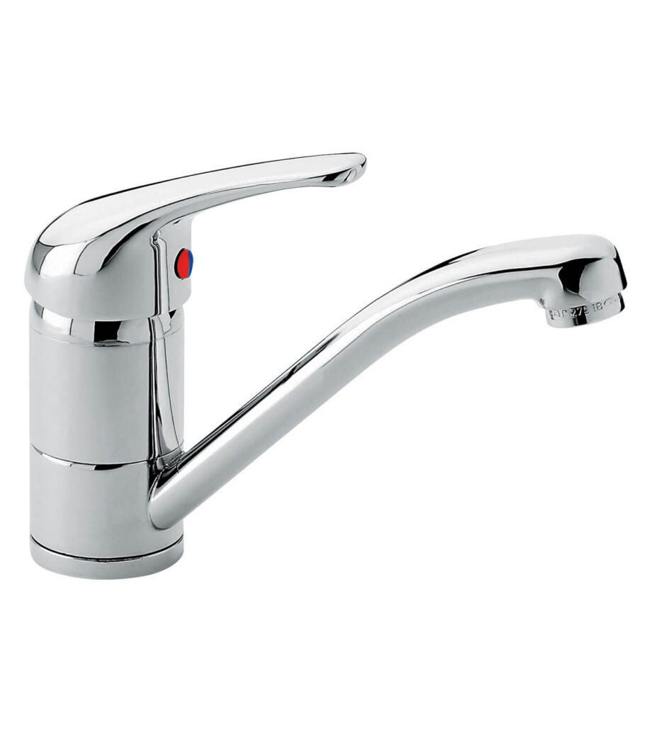 Kitchen mixer Emmevi Ambra 9007CC with short swivel spout, chrome Kitchen mixer Emmevi Ambra 9007CC with short swivel spout