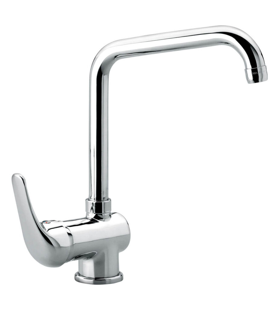 Kitchen mixer Emmevi Ambra 9075 with swivel spout, chrome Kitchen mixer Emmevi Ambra 9075 with swivel spout