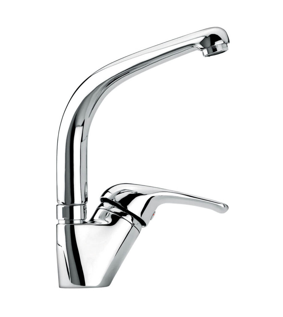 Kitchen mixer Emmevi Ambra 9086 with swivel spout, chrome Kitchen mixer Emmevi Ambra 9086 with swivel spout