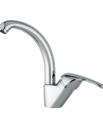Kitchen mixer Emmevi Ambra 9087CC with short swivel spout