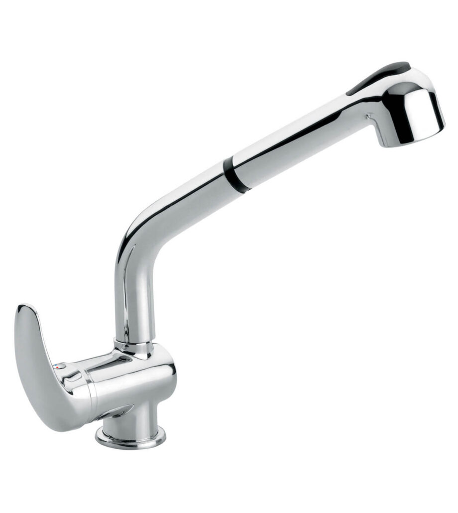 Kitchen mixer Emmevi Anubis 7066 with pull-out spray, chrome Kitchen mixer Emmevi Anubis 7066 with pull-out spray