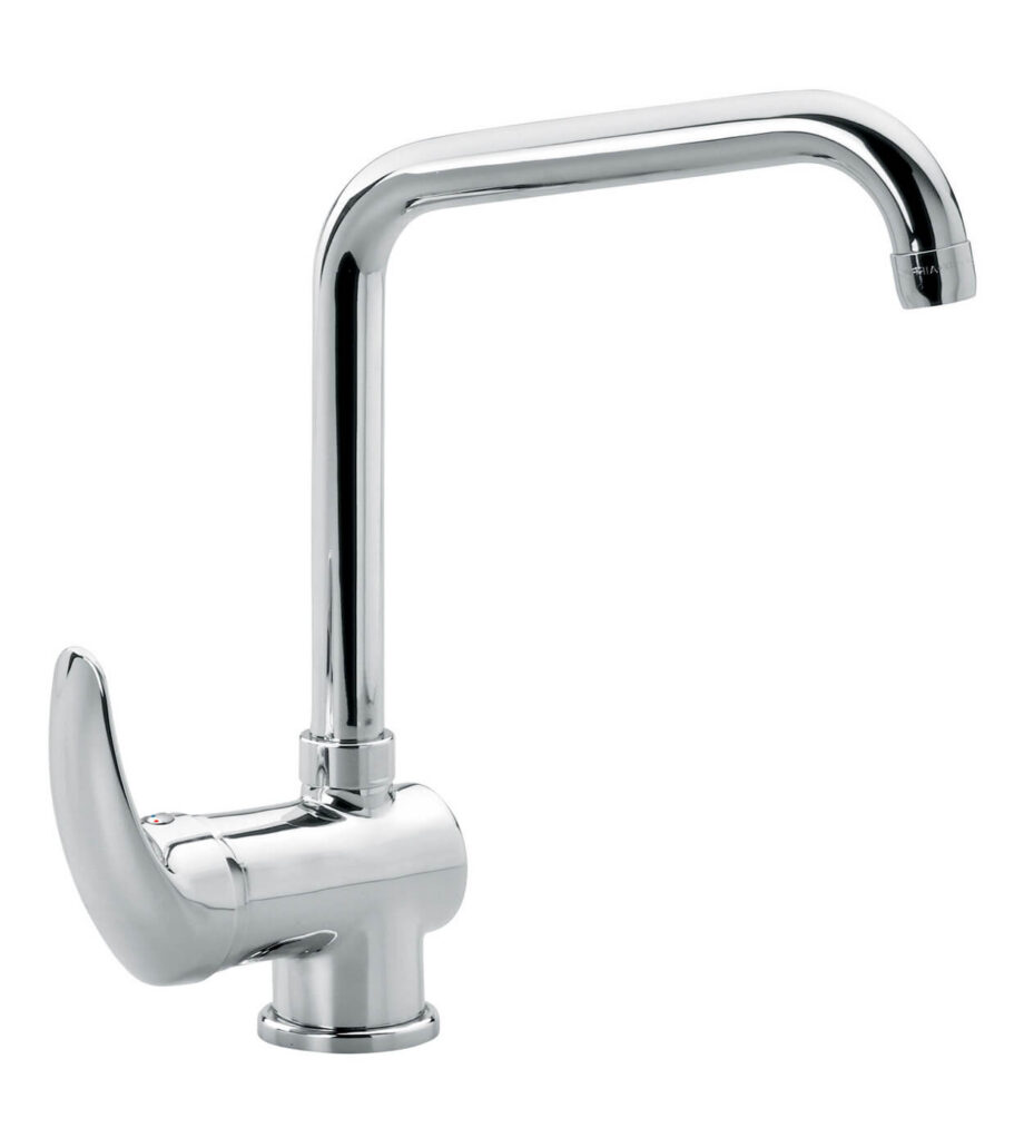 Kitchen mixer Emmevi Anubis 7075 with swivel spout