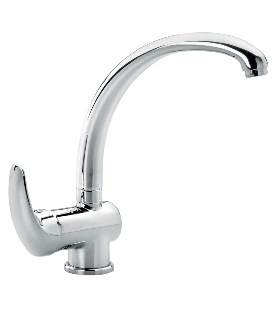 Kitchen mixer Emmevi Anubis 7077 with swivel spout