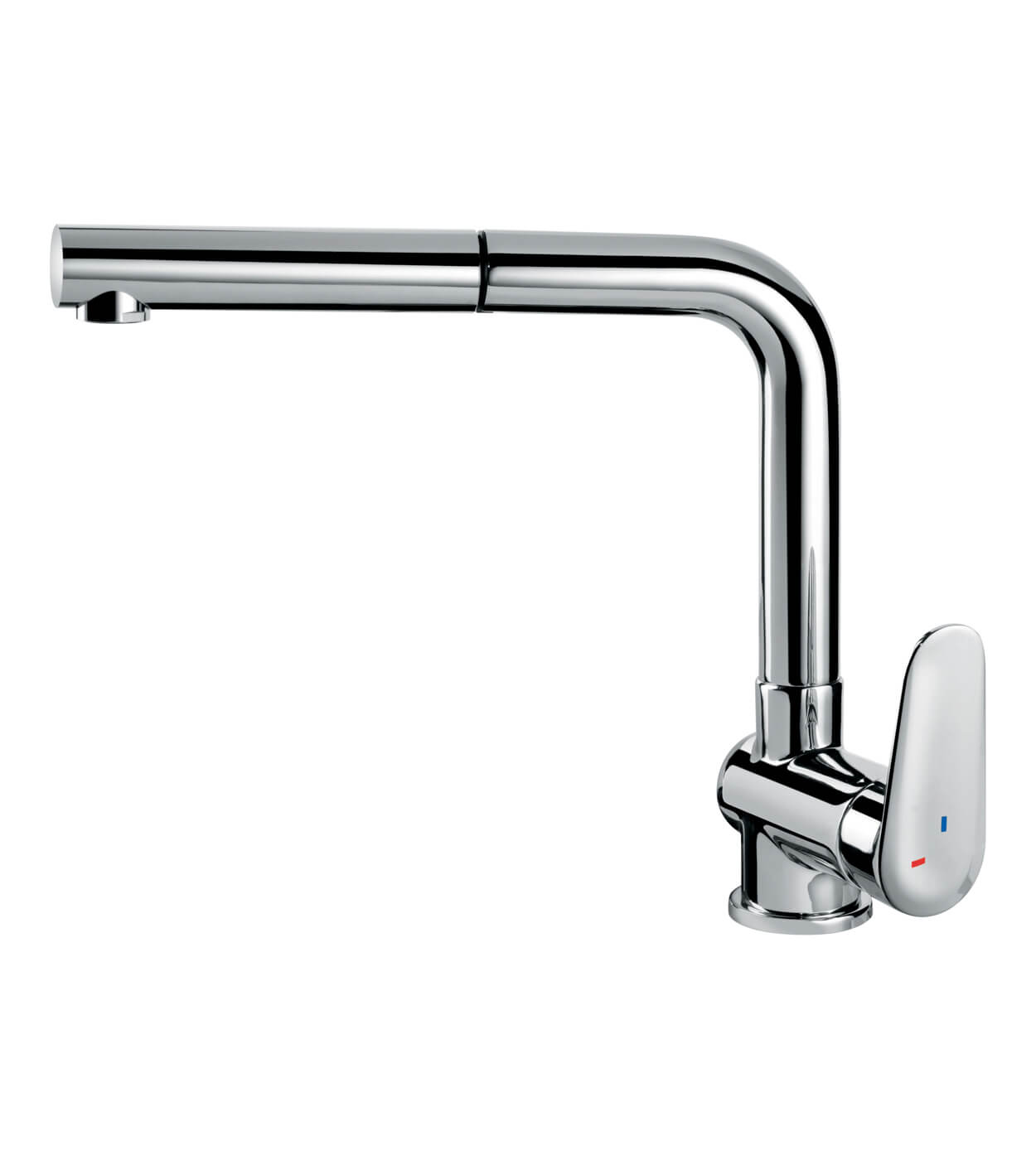Kitchen mixer Emmevi Beta New 27084 with pull-out spray