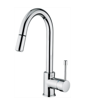 Kitchen mixer Emmevi Eden 71066ND with pull-out spray, low pressure