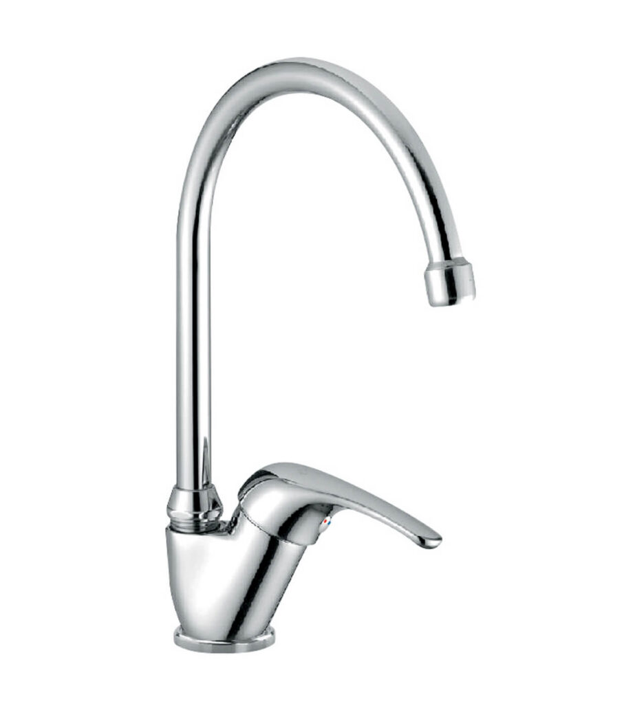 Kitchen mixer Emmevi Giglio 8084 with swivel spout