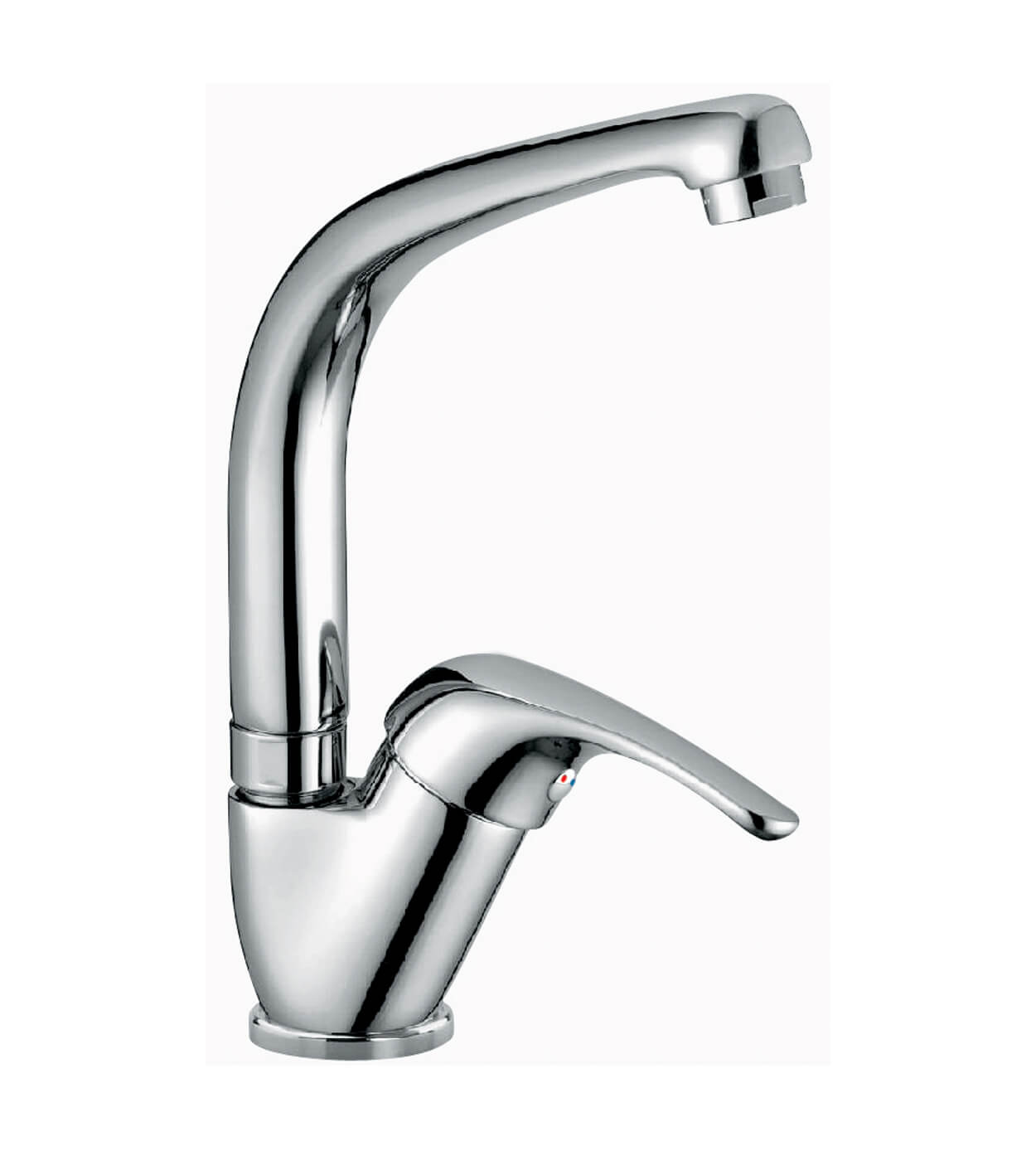 Kitchen mixer Emmevi Giglio 8086 with swivel spout