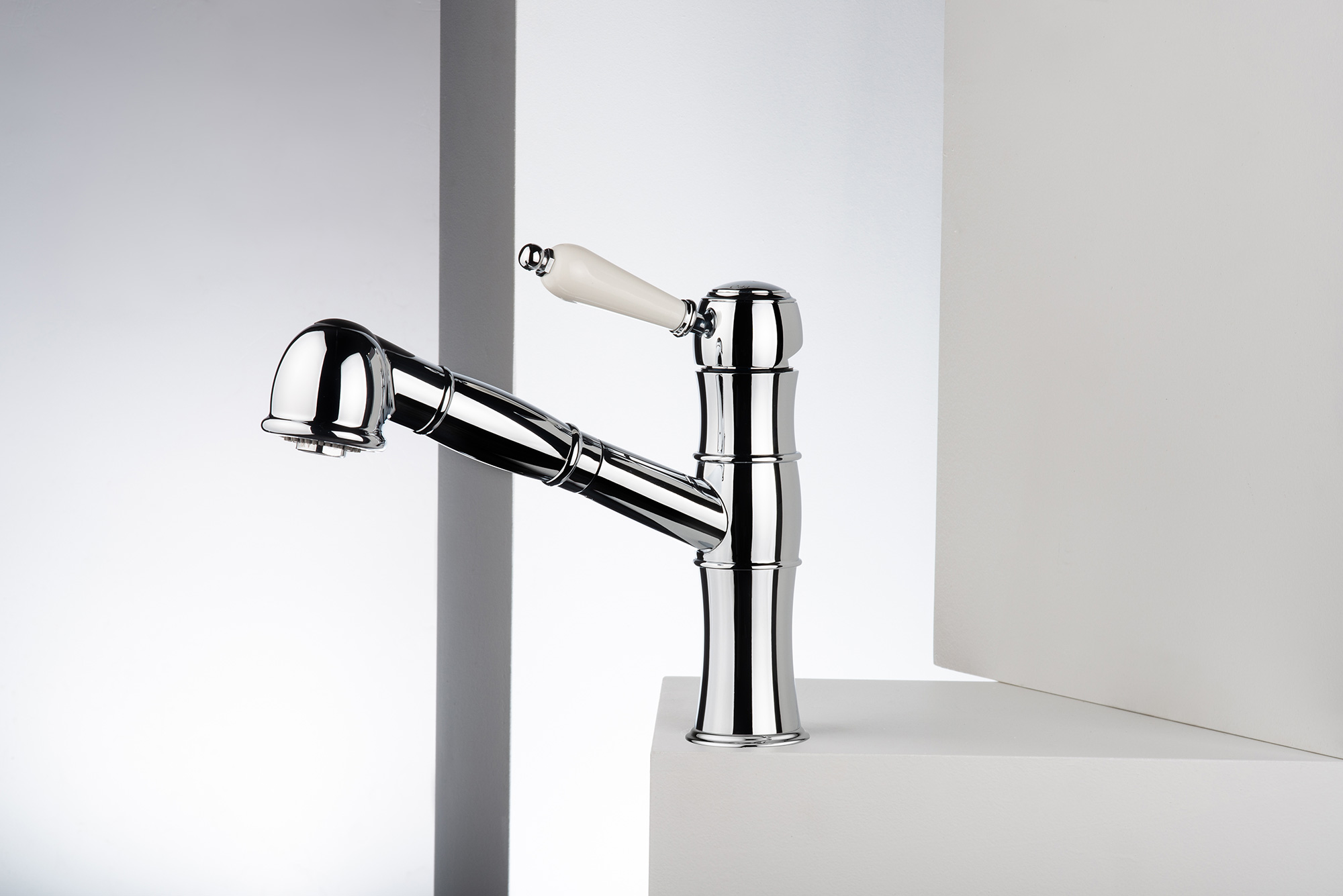 Kitchen mixer Emmevi Laguna 40065 with pull-out spray – 2