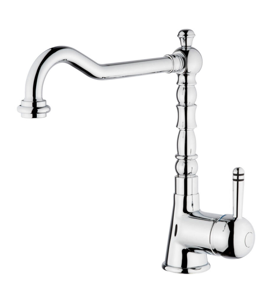 Kitchen mixer Emmevi Laguna 40516 with swivel spout, chrome Kitchen mixer Emmevi Laguna 40516 with swivel spout