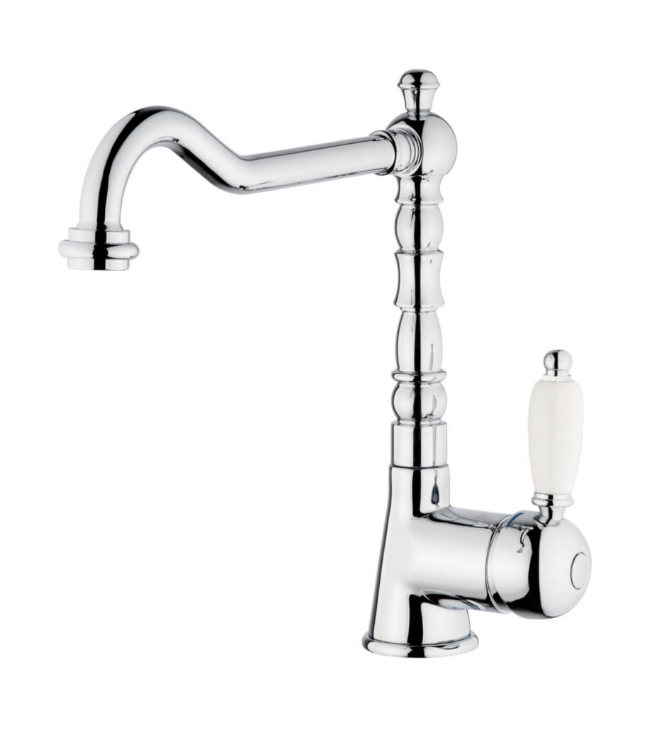Kitchen mixer Emmevi Laguna 40517 with swivel spout, chrome Kitchen mixer Emmevi Laguna 40517 with swivel spout