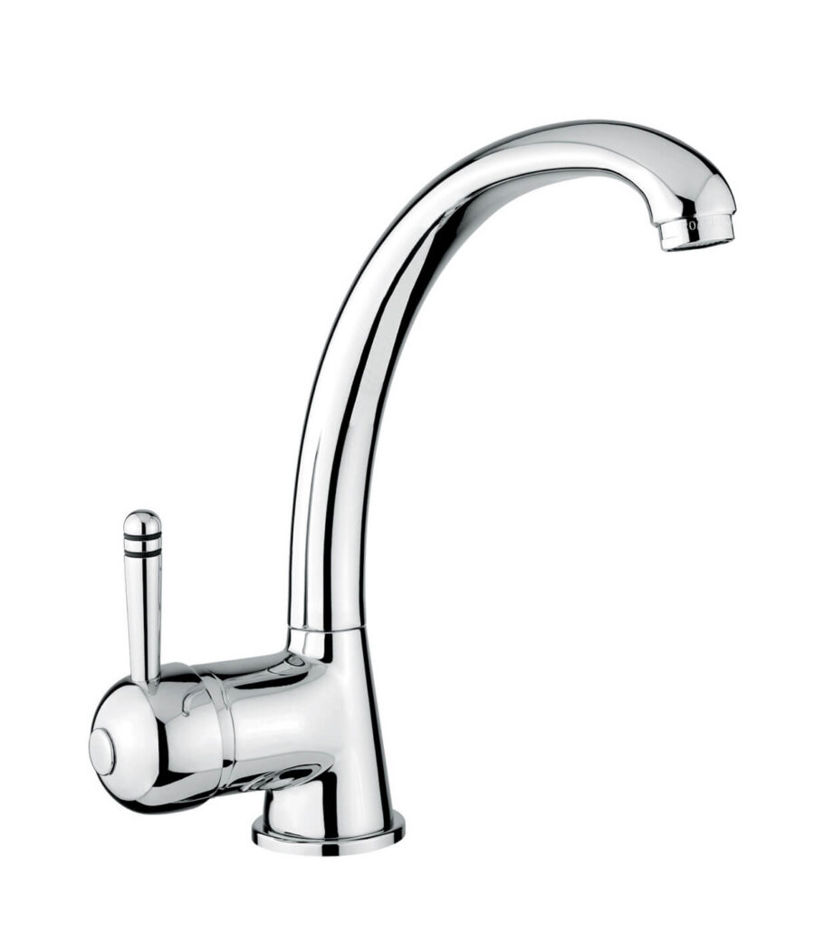 Kitchen mixer Emmevi Laguna 4057 with swivel spout, chrome Kitchen mixer Emmevi Laguna 4057 with swivel spout