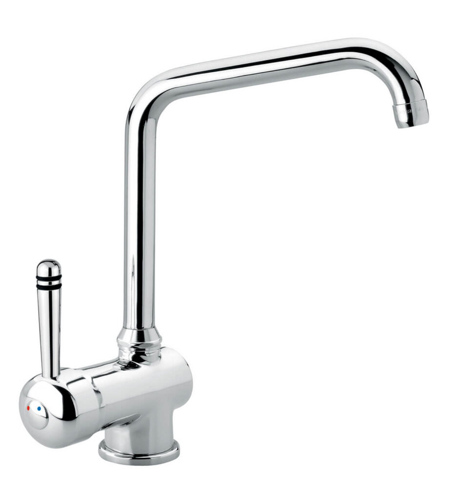 Kitchen mixer Emmevi Laguna 4075 with swivel spout, chrome Kitchen mixer Emmevi Laguna 4075 with swivel spout