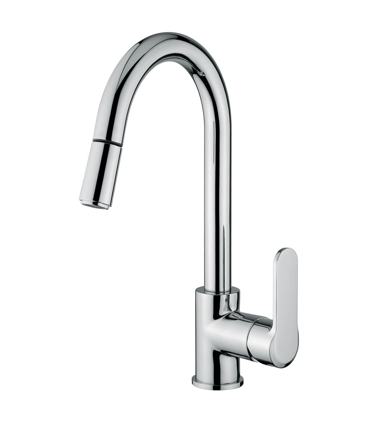 Kitchen mixer Emmevi Nefer 77066 with pull-out spray