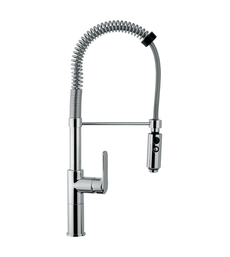 Kitchen mixer Emmevi Nefer 77110 with pull-out spray, chrome Kitchen mixer Emmevi Nefer 77110 with pull-out spray