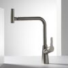 Kitchen mixer Emmevi Nicla 89078ES, tall L-shaped spout, brushed chrome Kitchen mixer Emmevi Nicla 89078ES, tall L-shaped spout – 2