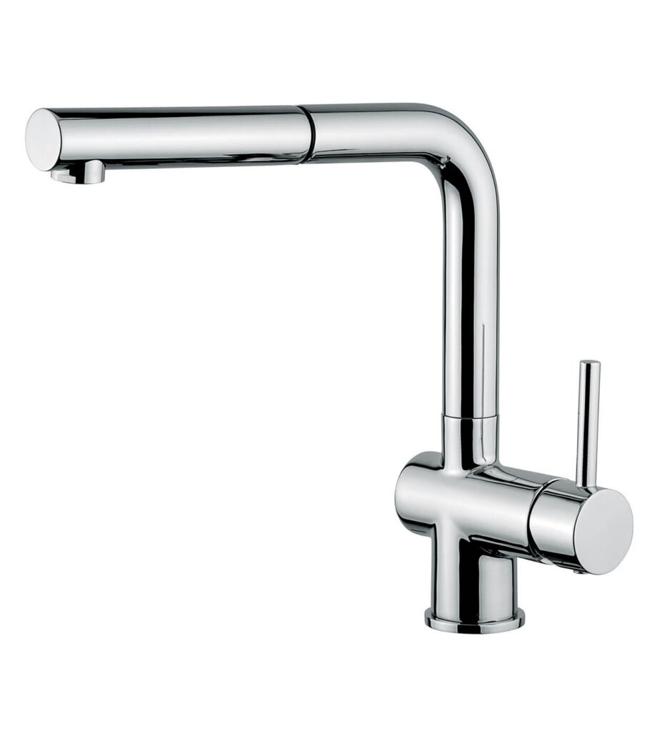 Kitchen mixer Emmevi Piper 45044ES with pull-out spray, chrome Kitchen mixer Emmevi Piper 45044ES with pull-out spray