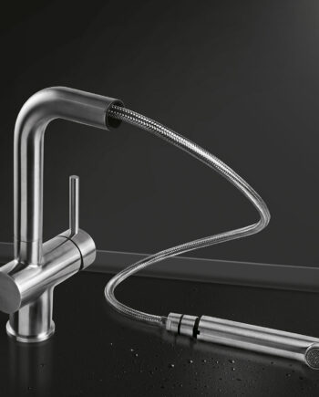 Kitchen mixer Emmevi Piper 45044INLSES with pull-out spray
