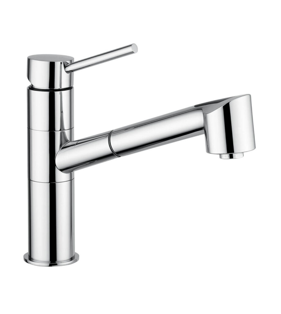 Kitchen mixer Emmevi Piper 45065 with pull-out spray, chrome Kitchen mixer Emmevi Piper 45065 with pull-out spray