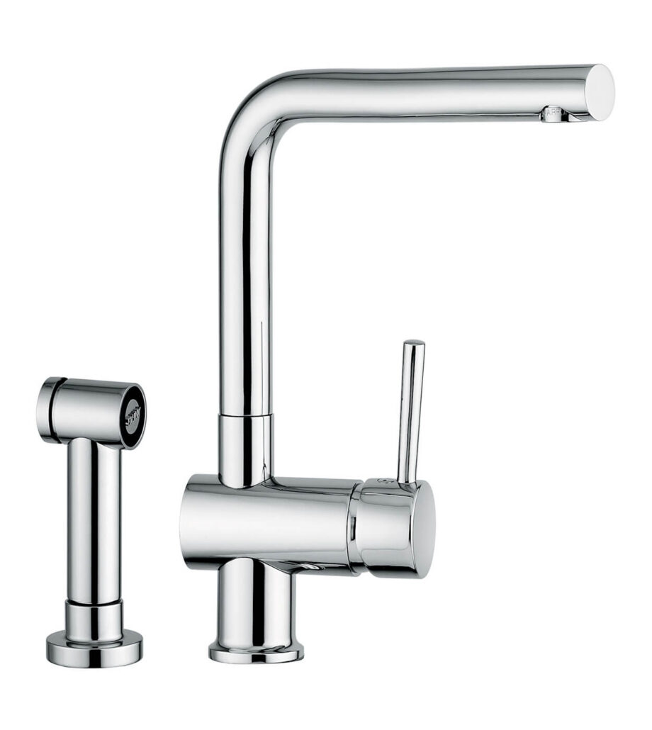 Kitchen mixer Emmevi Piper 45067ES with pull-out spray, chrome Kitchen mixer Emmevi Piper 45067ES with pull-out spray