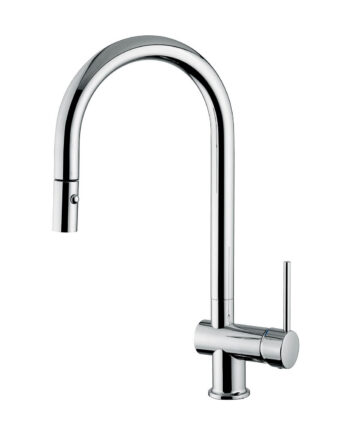 Kitchen mixer Emmevi Piper 45076ES with pull-out spray