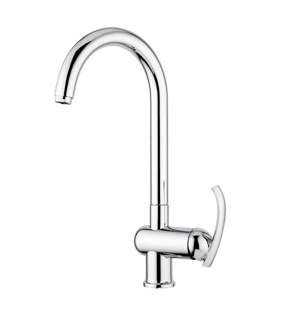 Kitchen mixer Emmevi Ramses 72007 with swivel spout, chrome Kitchen mixer Emmevi Ramses 72007 with swivel spout