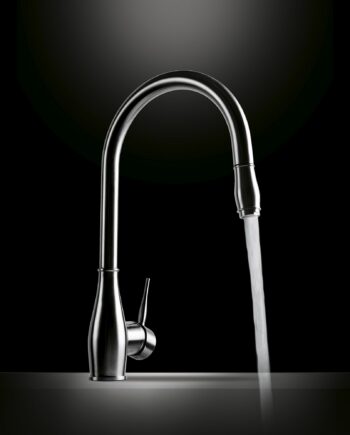 Kitchen mixer Emmevi Tiffany 64167INES with pull-out spray