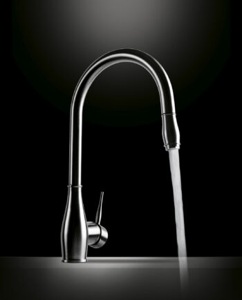 Kitchen mixer Emmevi Tiffany 64167INES with pull-out spray