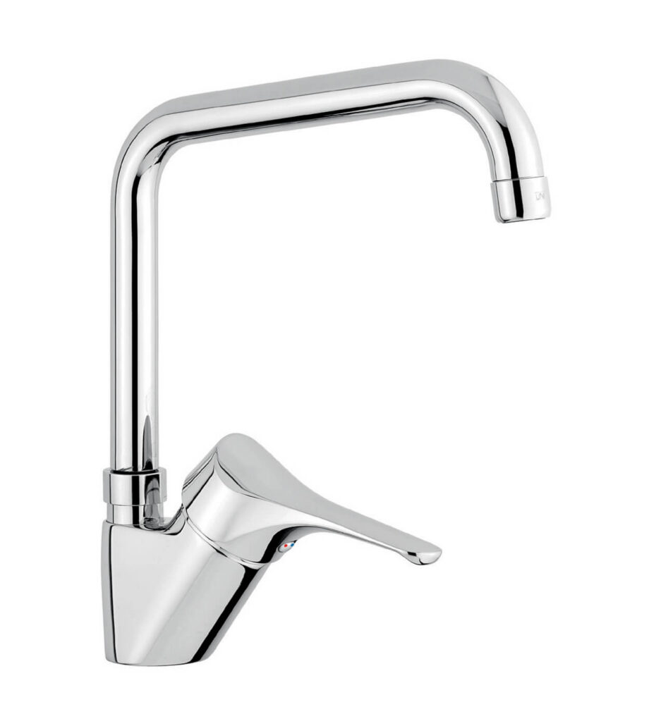 Kitchen mixer Emmevi Zeus 3085Z with swivel spout, chrome Kitchen mixer Emmevi Zeus 3085Z with swivel spout