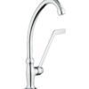 Kitchen tap Emmevi Decò Classic 12060 with swivel spout, chrome, long lever Kitchen tap Emmevi Decò Classic 12060 with swivel spout