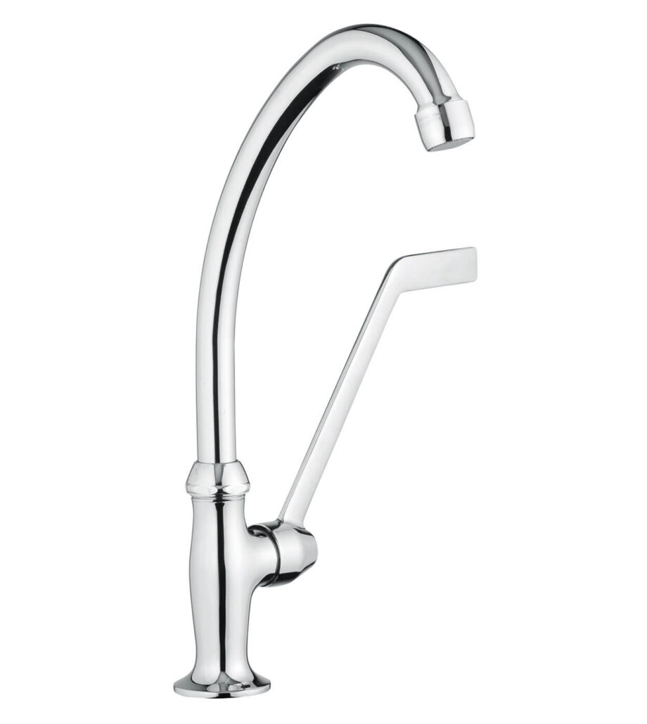 Kitchen tap Emmevi Decò Classic 12060 with swivel spout, chrome, long lever Kitchen tap Emmevi Decò Classic 12060 with swivel spout