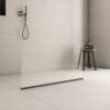 Stone-effect Tau Dorset White, white – view 2 Stone-effect matt porcelain floor tile Tau Dorset White, 60x60 cm, 9 mm, white, rectified – 2