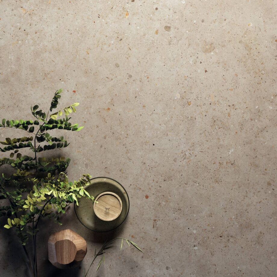 Stone effect porcelain tile ABK Poetry Stone Ecru – view 3 Stone effect outdoor porcelain tile ABK Poetry Stone Pirenei Ecru, 60x120 cm, 20 mm, outdoor, slip-resistant R11 – 3