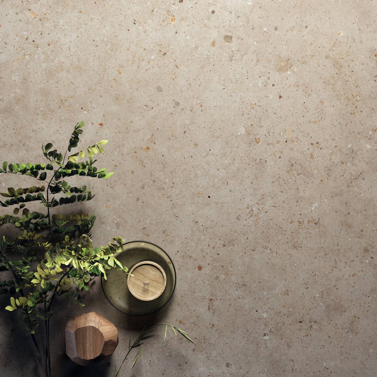Stone effect outdoor porcelain tile ABK Poetry Stone Pirenei Ecru, 60x120 cm, 20 mm, outdoor, slip-resistant R11 – 3