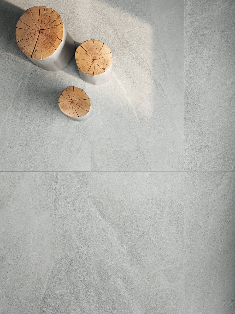 Stone effect outdoor porcelain tile ABK Poetry Stone Piase Ash, 60x120 cm, 20 mm, outdoor, slip-resistant R11 – 4