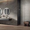 Stone effect porcelain ABK Poetry Stone Piase Mud, slip-resistant – view 5 Stone effect porcelain floor tile ABK Poetry Stone Piase Mud, 60x120 cm, 8.5 mm, textured, slip-resistant R11 – 5