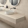Stone effect decorative tile ABK Sensi Roma Cube Ivory, matt – view 3 Stone effect decorative tile ABK Sensi Roma Cube Ivory, 120x280 cm, 6 mm, matt – 3