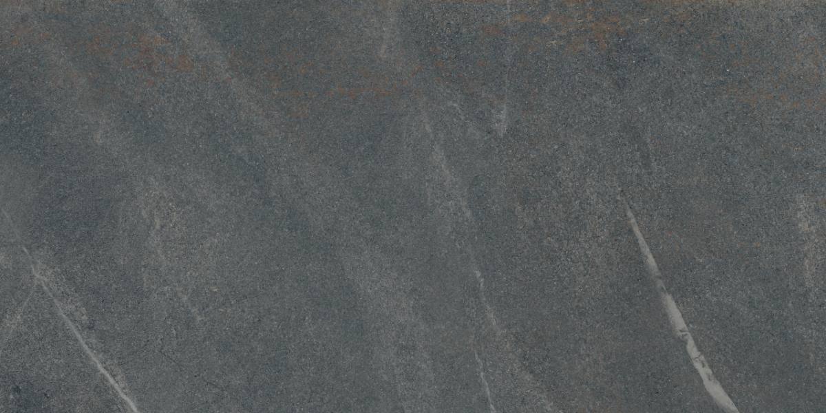 Stone effect porcelain floor tile ABK Poetry Stone Piase Smoke, 60x120 cm, 8.5 mm, textured, slip-resistant R11 – 2