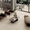 Stone effect outdoor porcelain tile ABK Sensi Roma Ivory, 60×120 cm, 20 mm, outdoor, slip-resistant R11 – view 4 Stone effect outdoor porcelain tile ABK Sensi Roma Ivory, 60x120 cm, 20 mm, outdoor, slip-resistant R11 – 4
