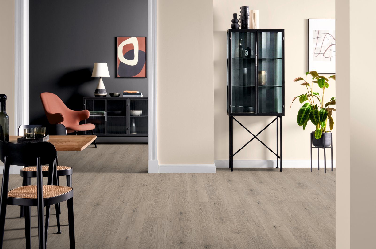 Laminate flooring Egger Grey Treviso Oak, Aqua, 10 mm – 2