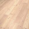 Larch parquet Thede & Witte Boston, knotty, brushed, white oiled, 1-strip, 1860 x 189 x 15 mm