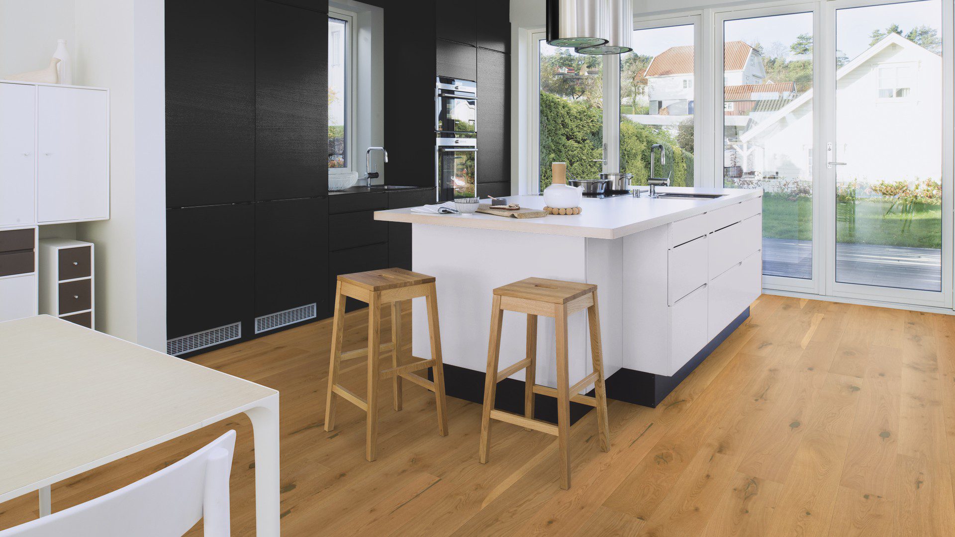 Parquet floor Bauwerk Casapark Oak 56 brushed oil waxed 181mm – 4