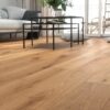 Parquet Floor Oak Markant 1-strip bevelled brushed oiled – view 3 Parquet Floor Oak Markant 1-strip bevelled brushed oiled – 3