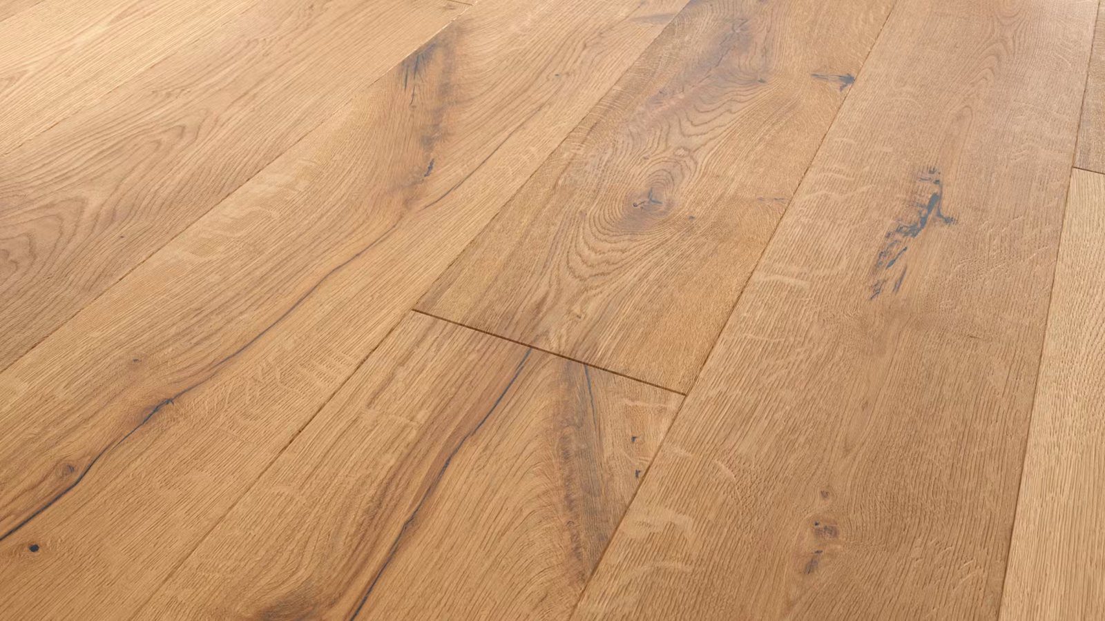 Parquet Floor Oak Markant 1-strip bevelled brushed oiled – 6