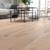 Parquet floor Oak Rustical 1-strip beveled brushed white oiled – 2