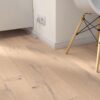 Parquet floor Oak Rustical 1-strip beveled brushed white oiled – 3
