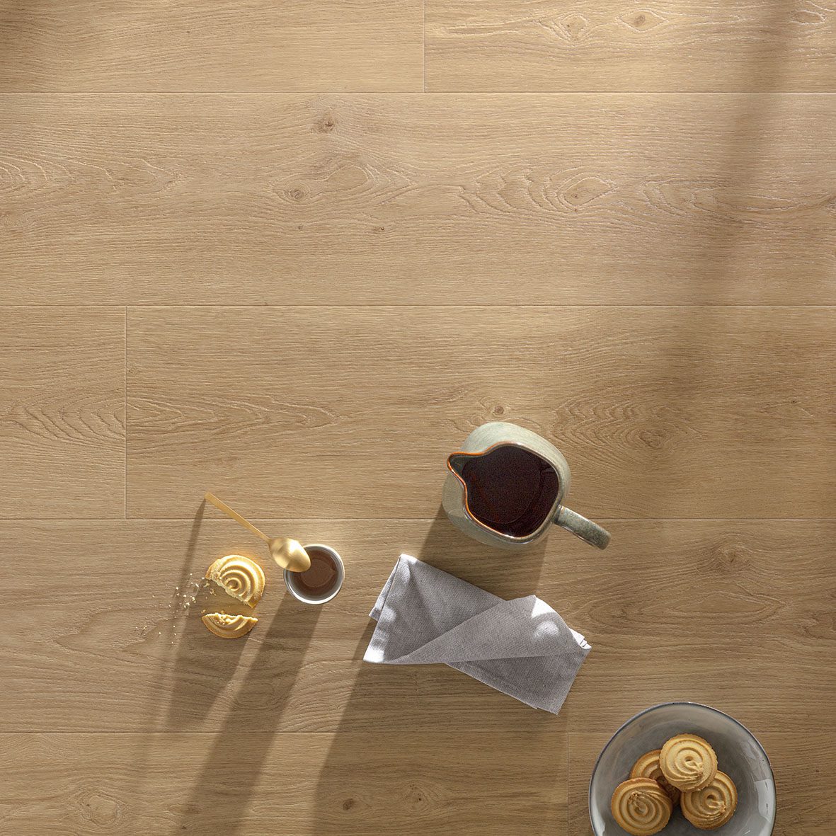 Glue-down Vinyl Flooring Floorify Gluedown Long Plank Cognac FG019 – 4
